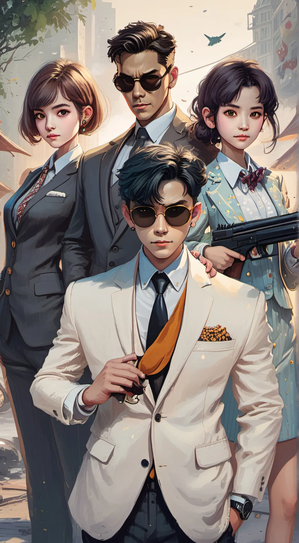 ai character: crixus dengler background