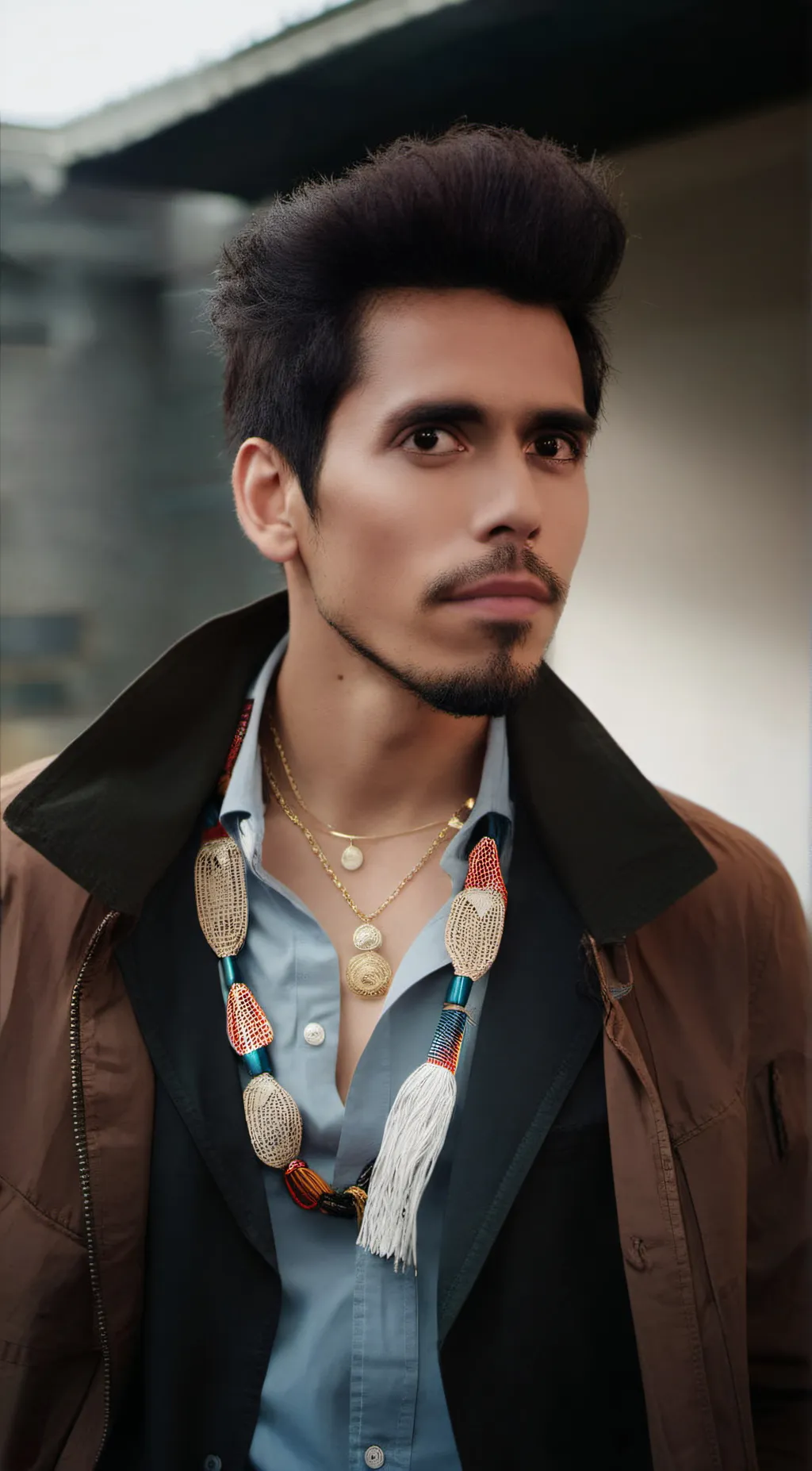 ai character: Brandon Rogers  background