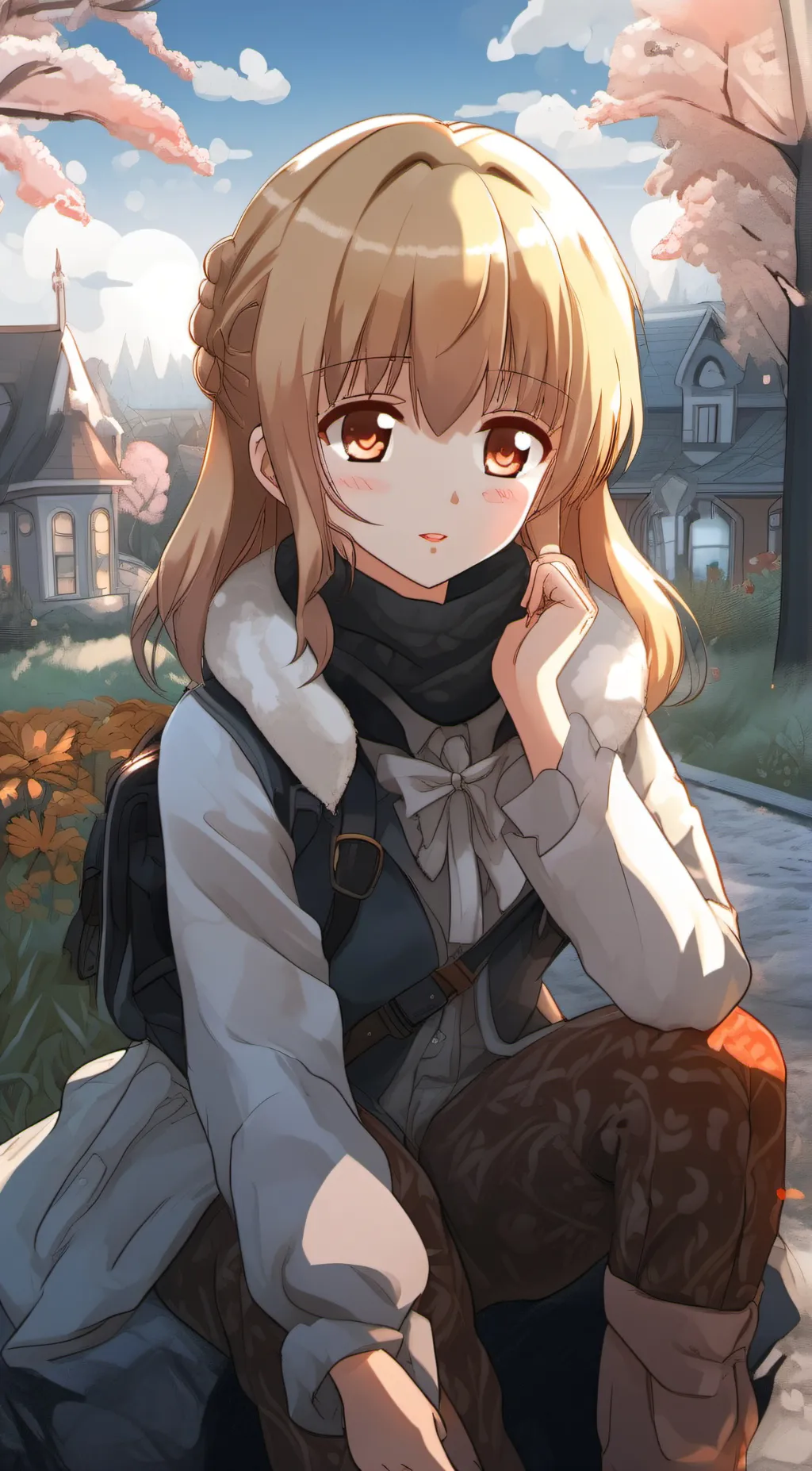 ai character: Mahiru Shiina background