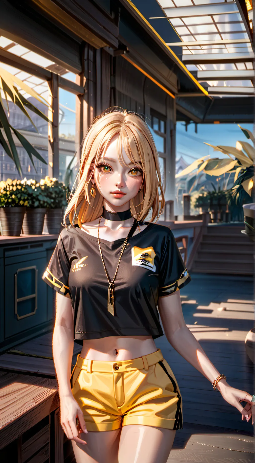 ai character: Terra background