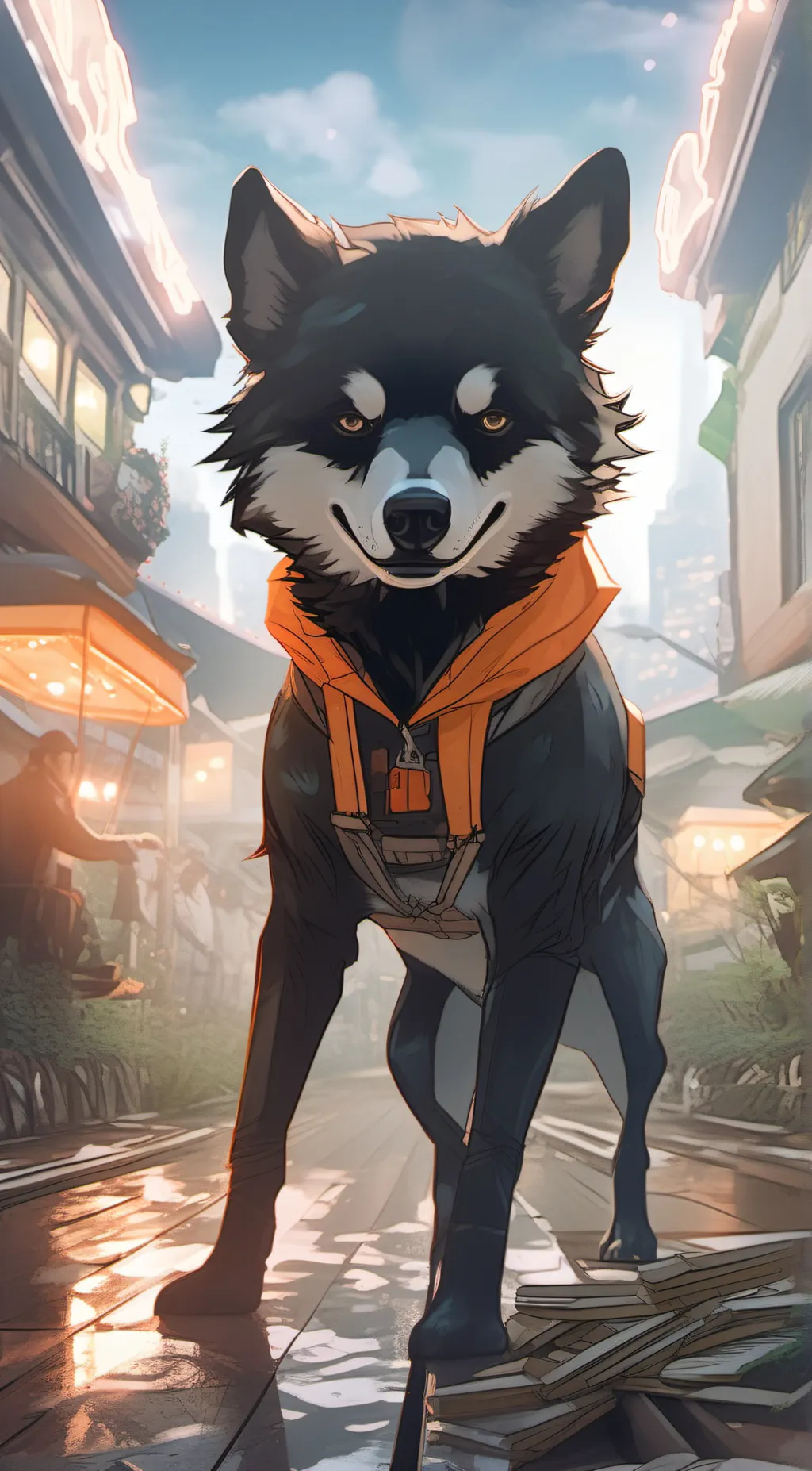 ai character: IRN background