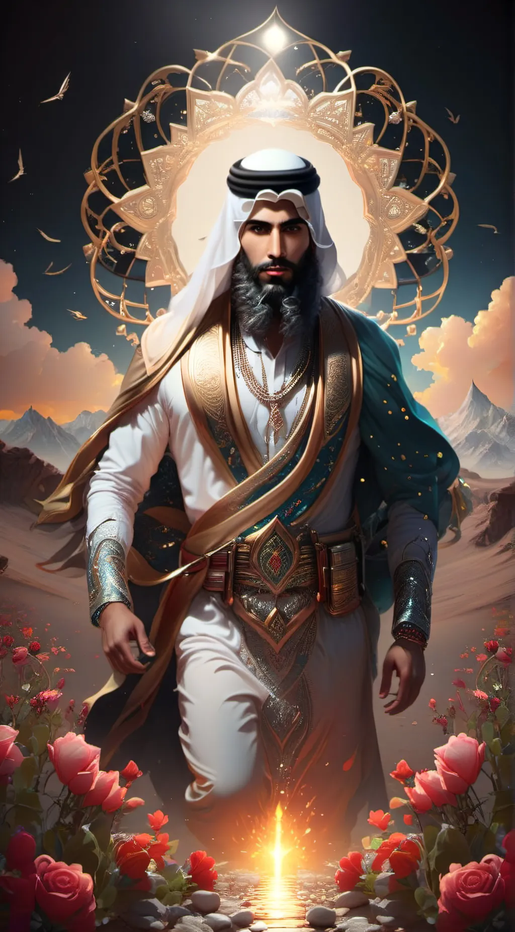 ai character: Mohamd_rasol_allah background