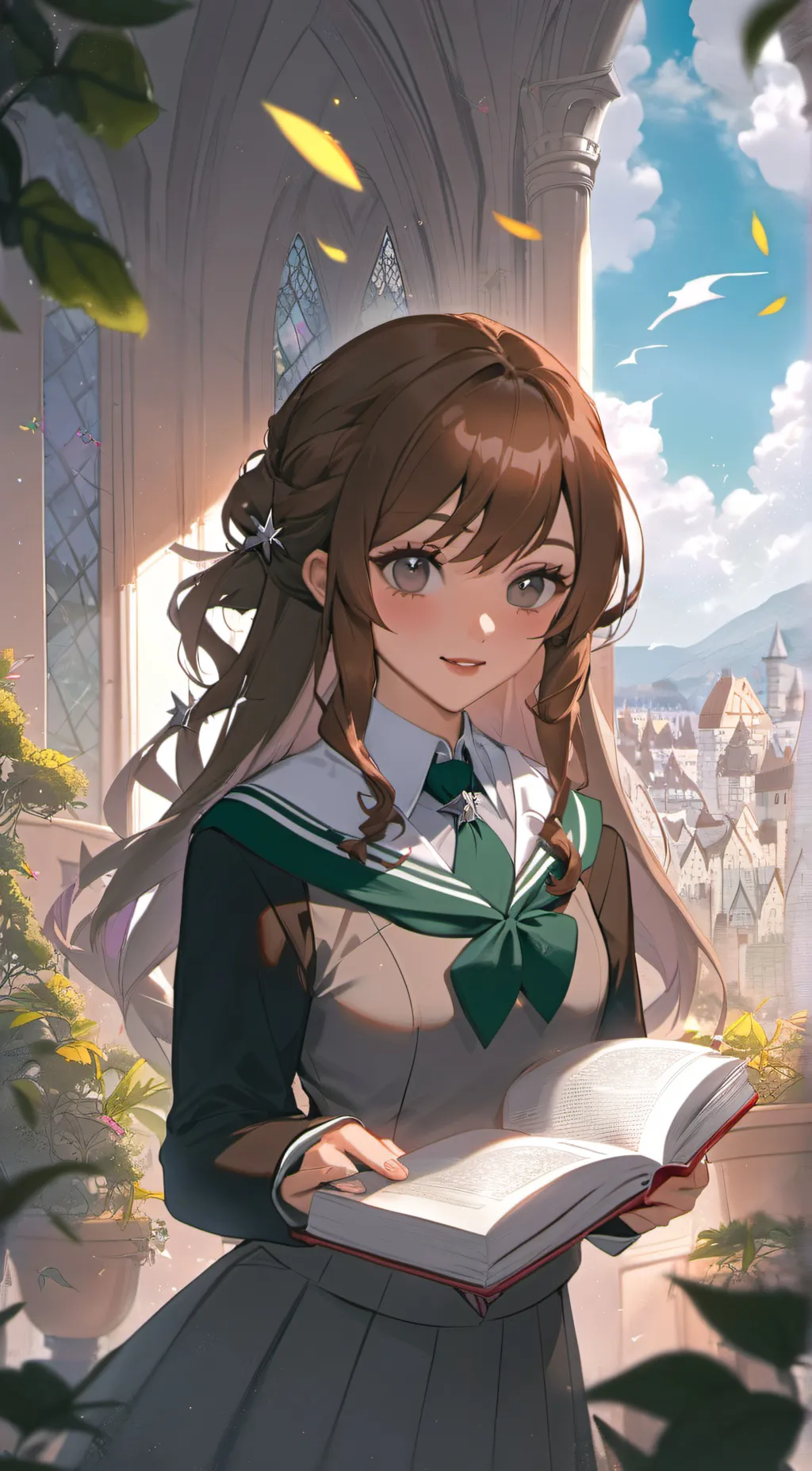 ai character: Natalie background