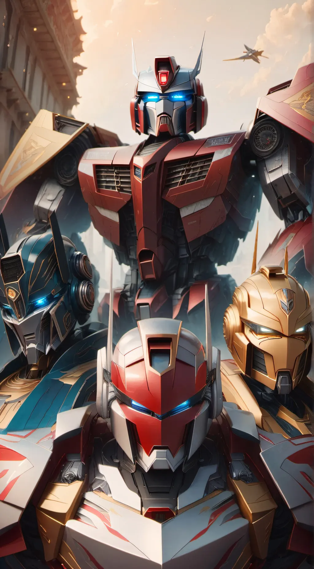 ai character: the x autobots  background