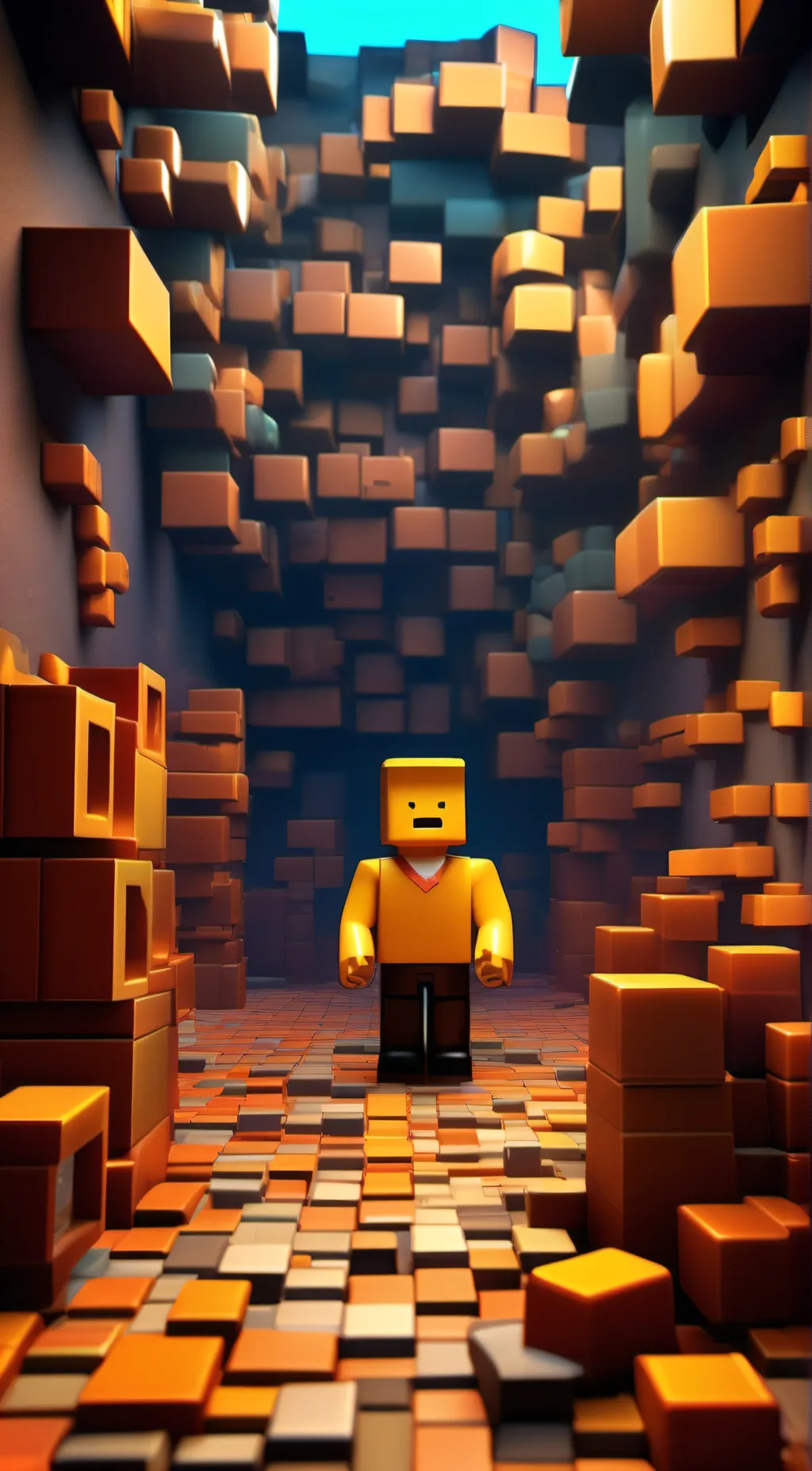 ai character: THE BOBLOX NOOB background