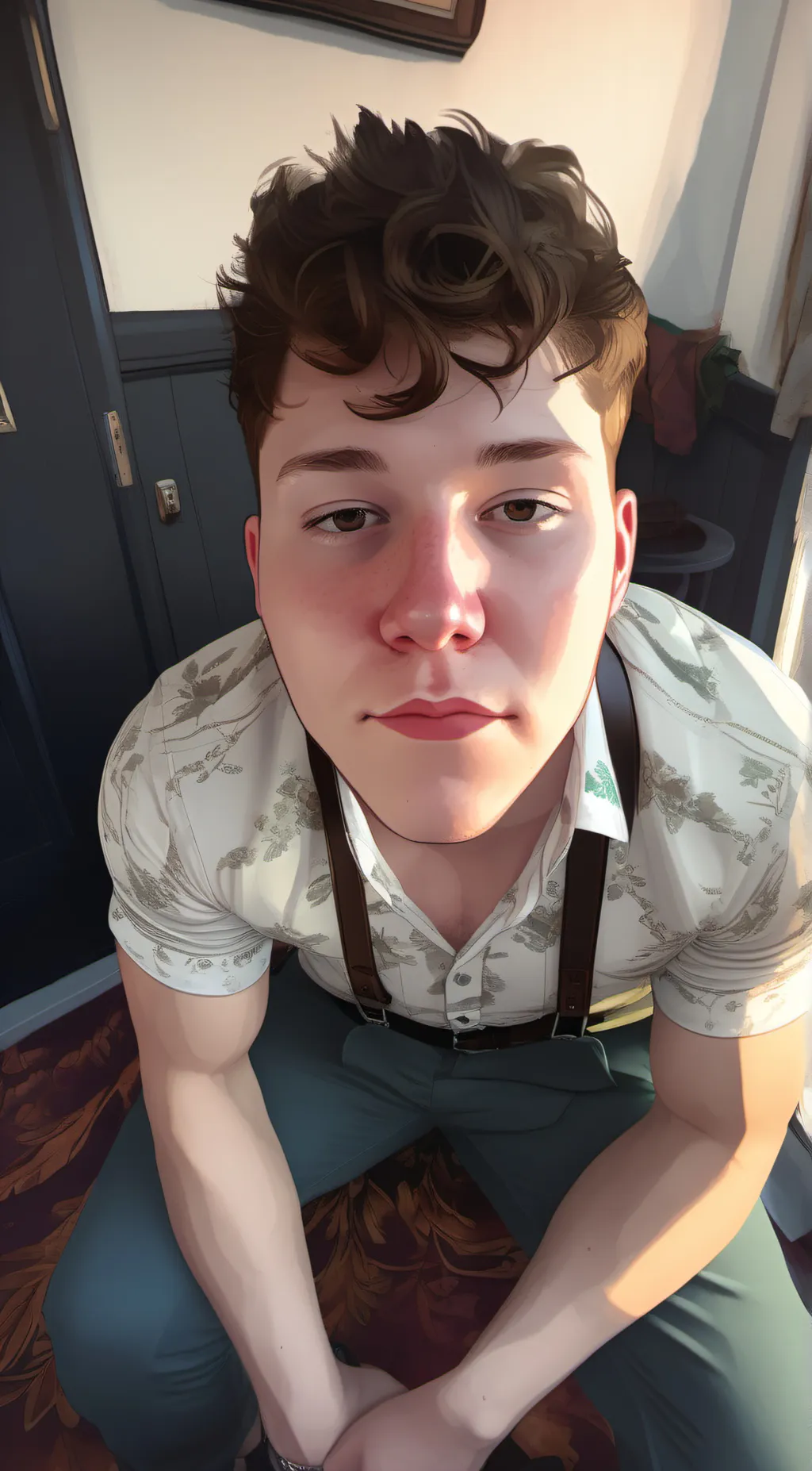 ai character: Houston Oliver  background