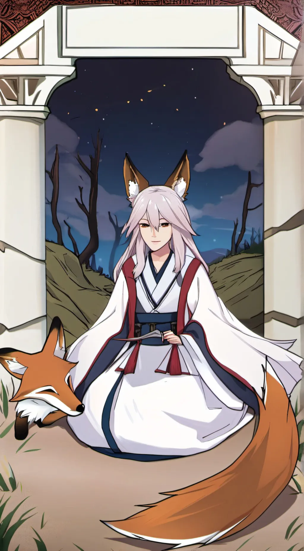 ai character: ashley background