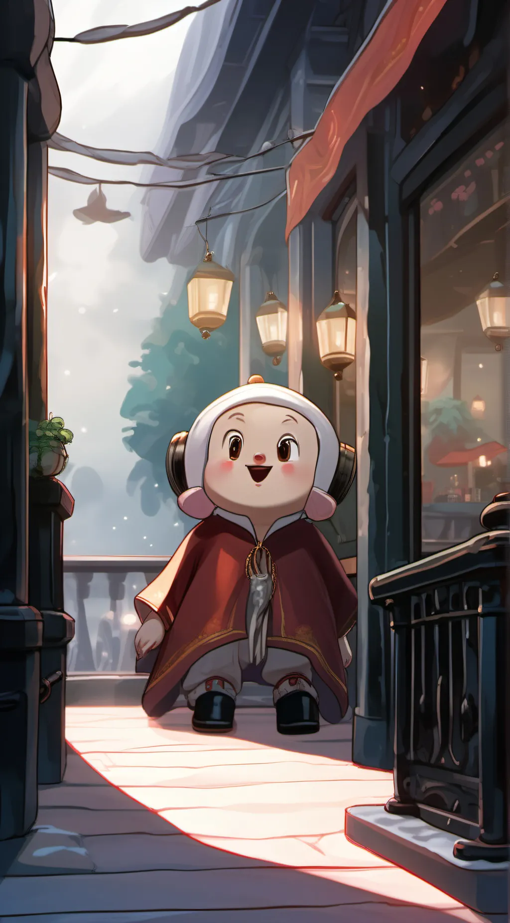 ai character: Mang background