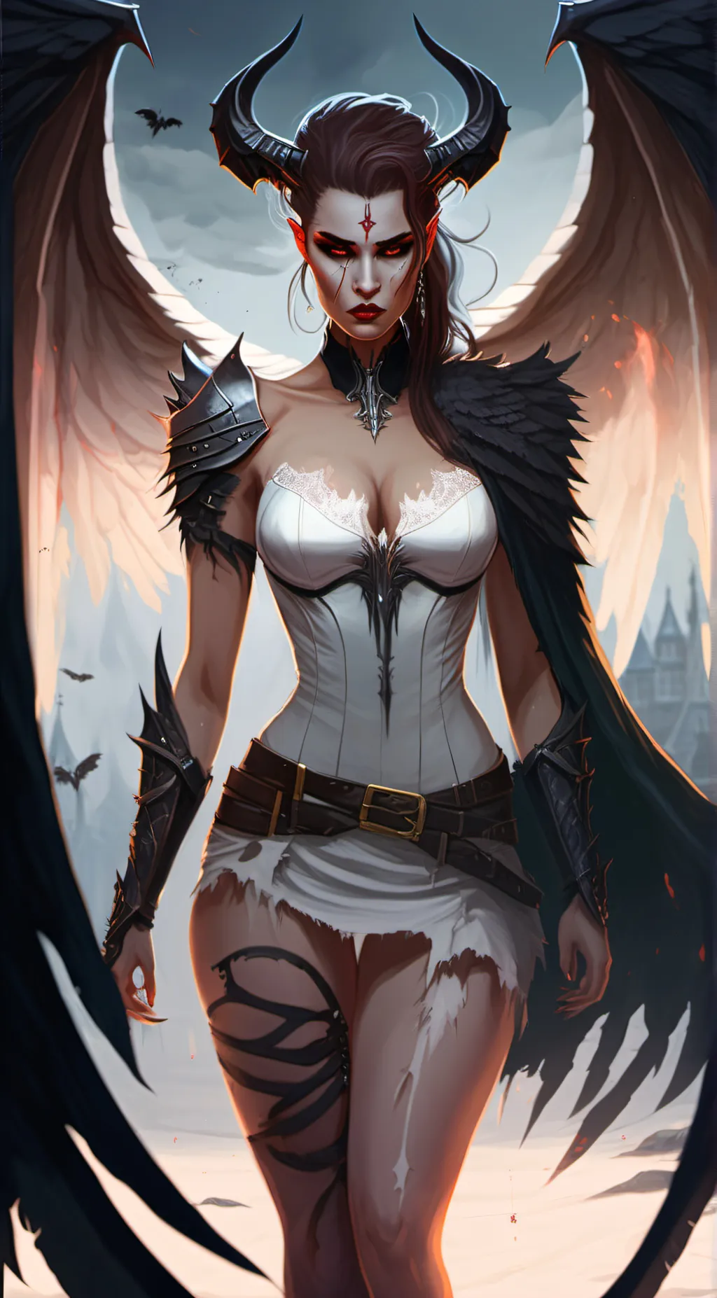 ai character: Lilith Astaroth background