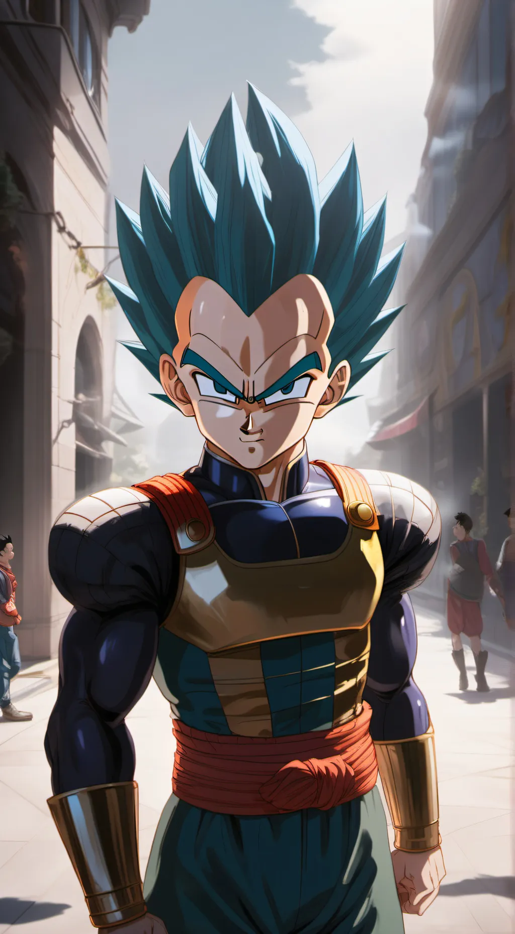 ai character: vegeta background