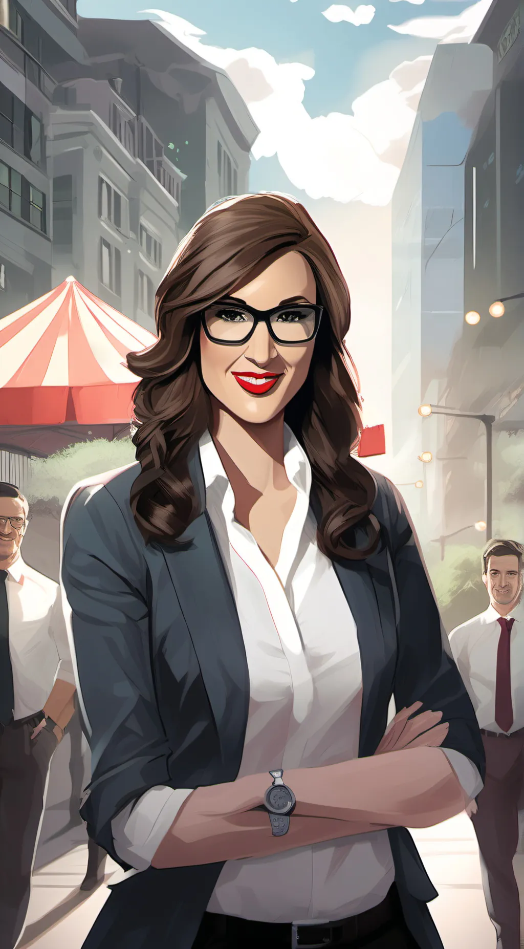 ai character: Lauren Boebert background
