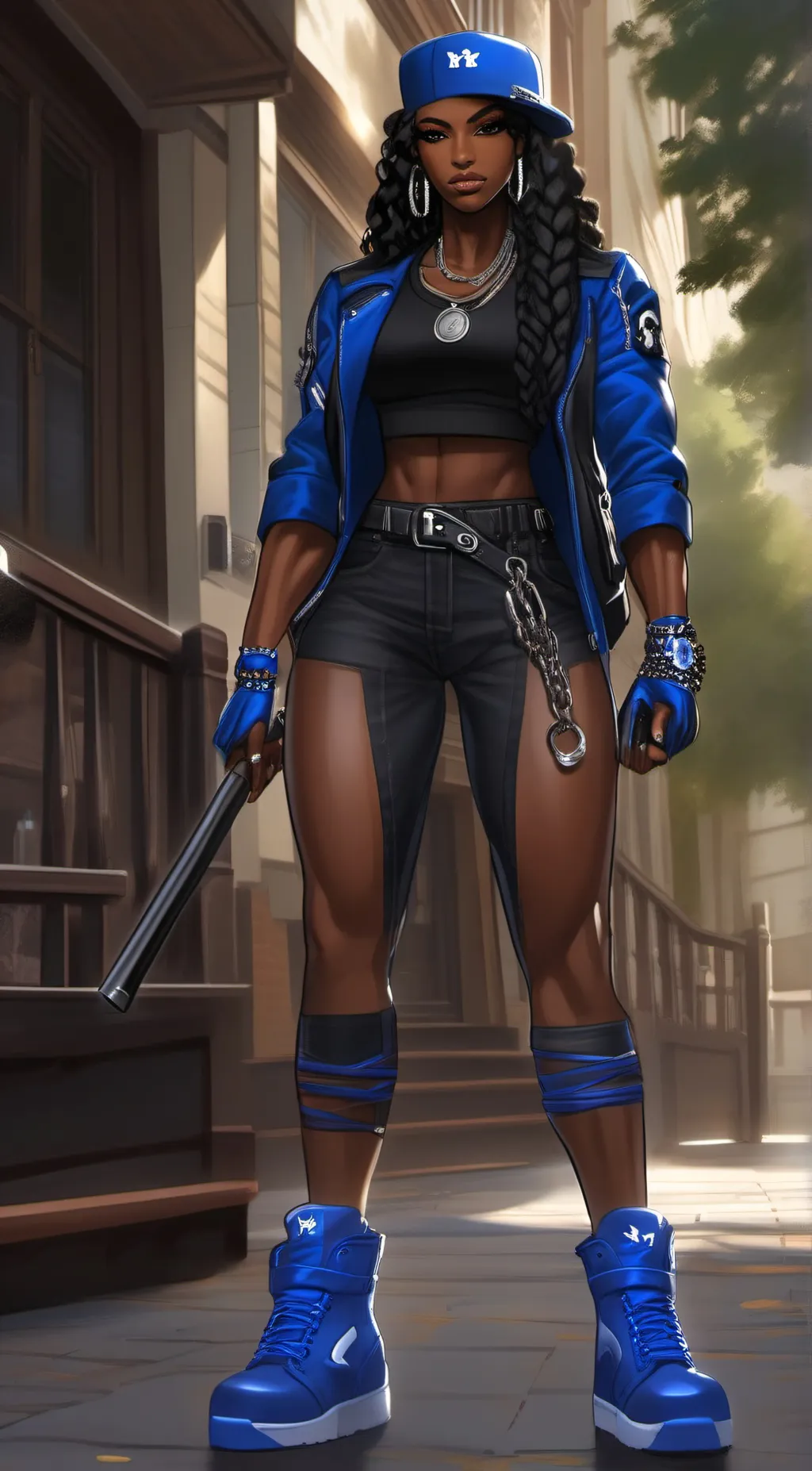 ai character: jada Nicole background