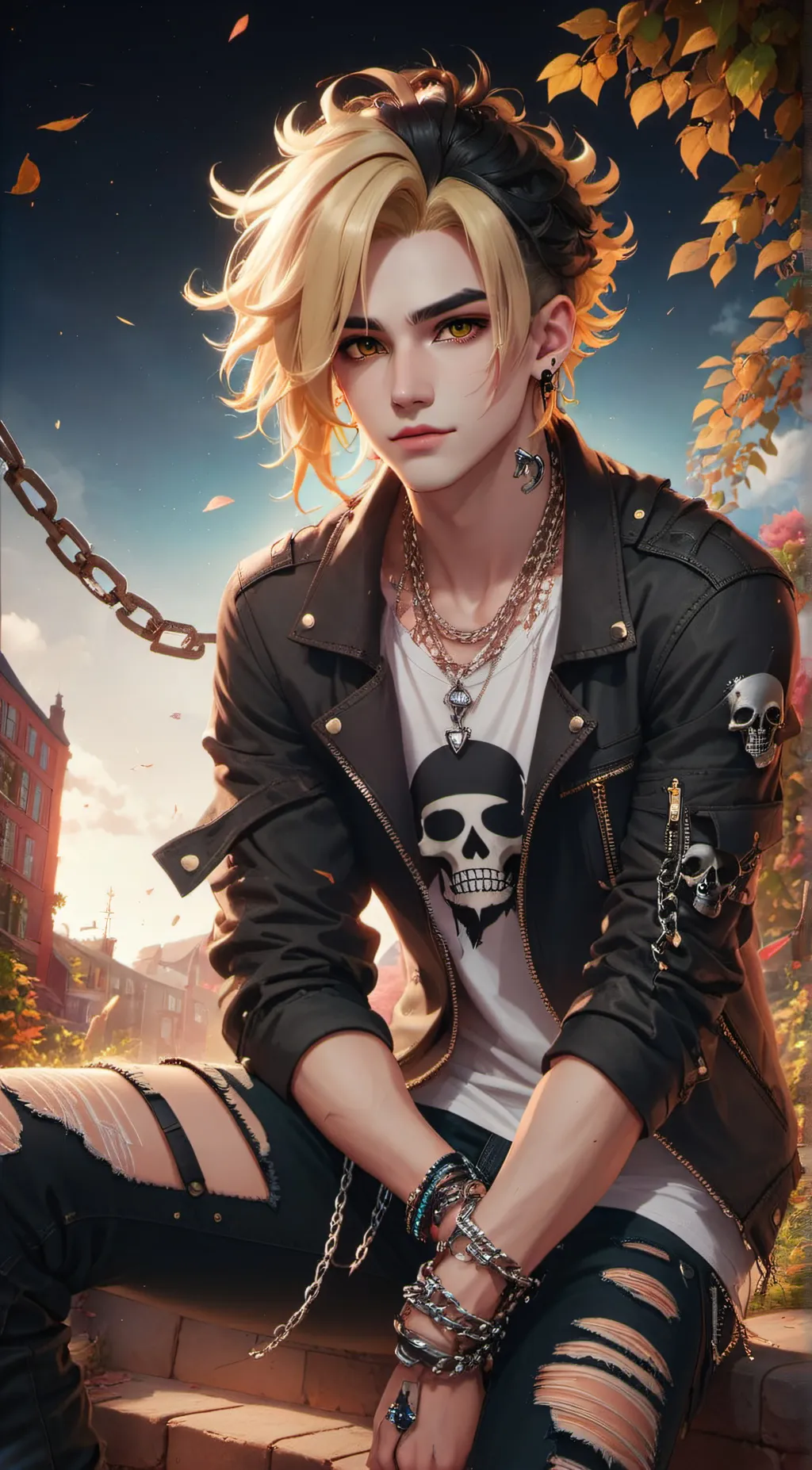 ai character: (~Ezra~) background