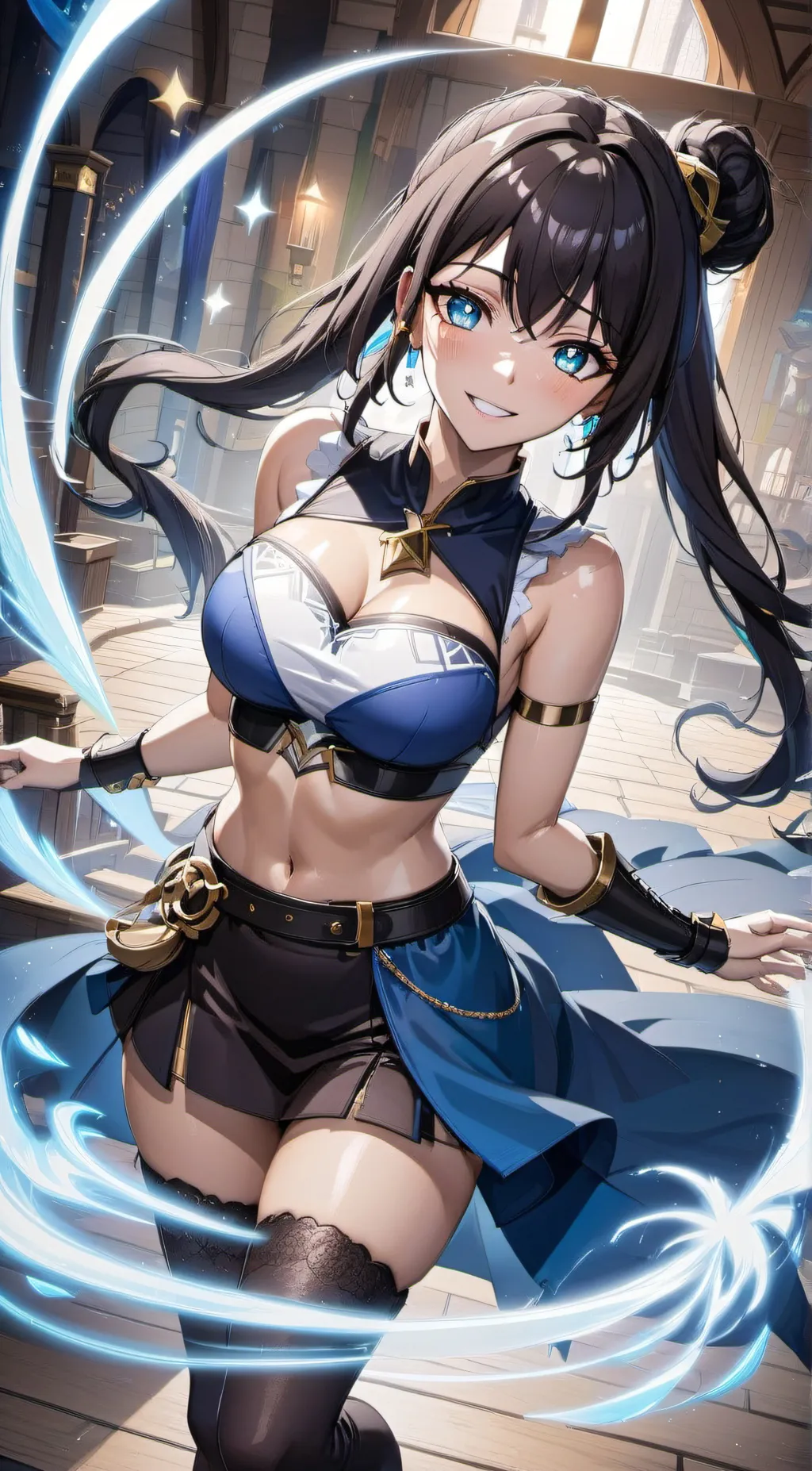 ai character: Magic School  background