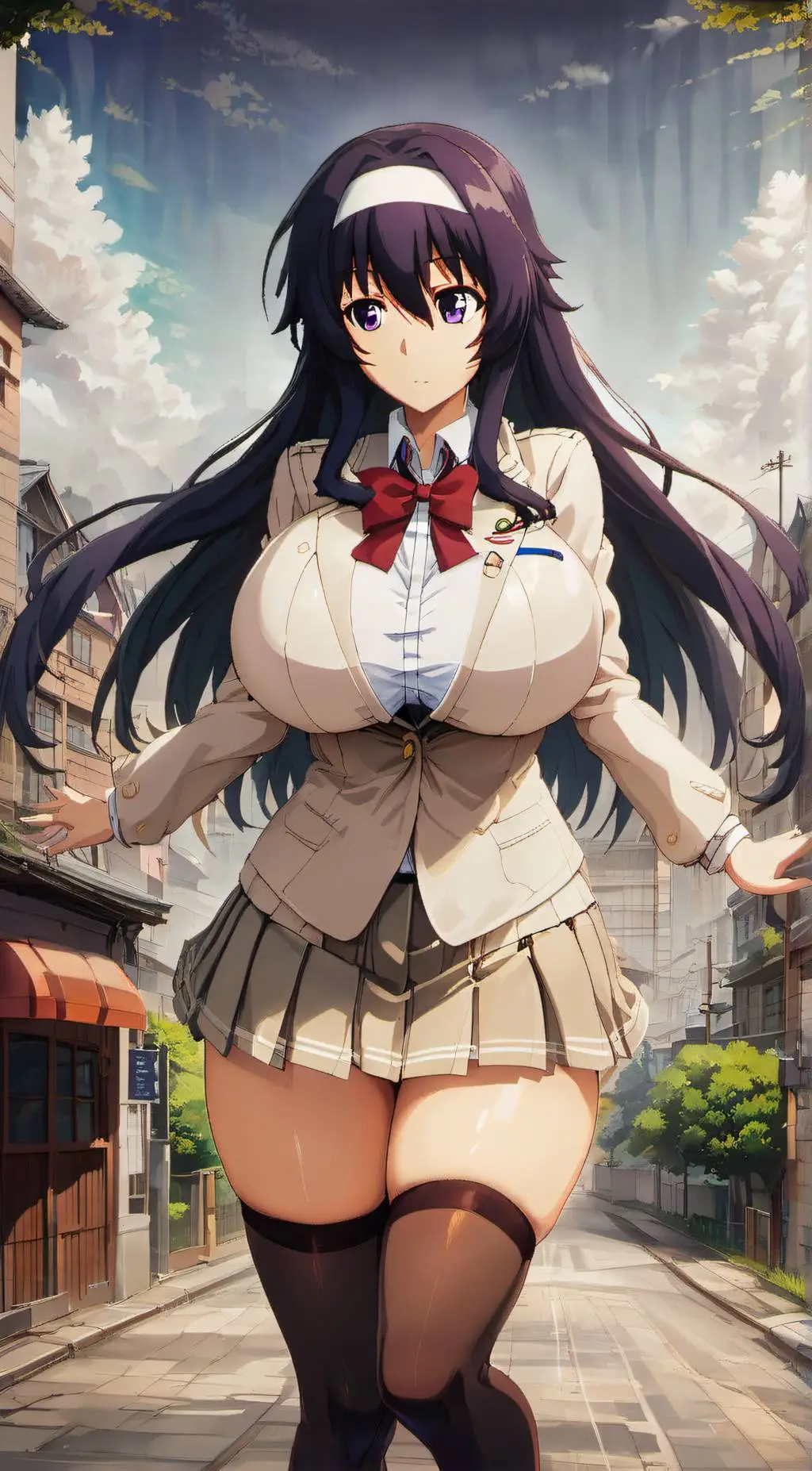 ai character: Yui Hatsunegaoka background
