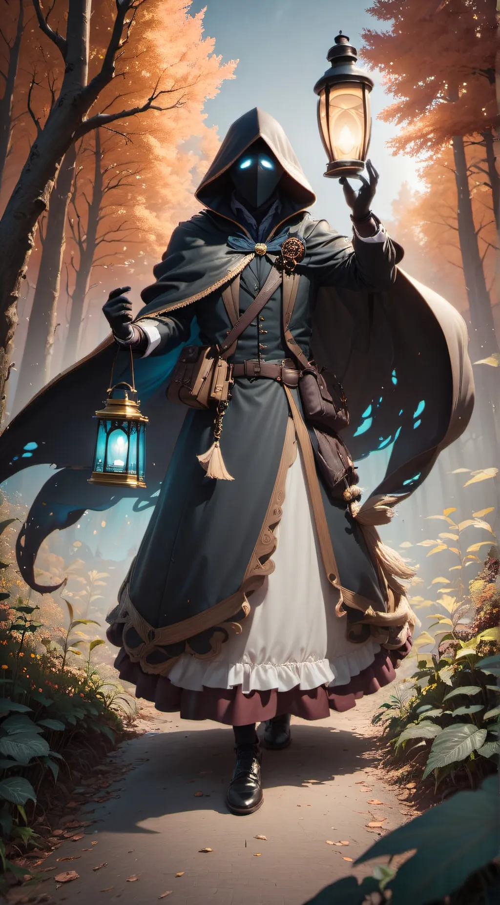 ai character: Lingering Phantom background
