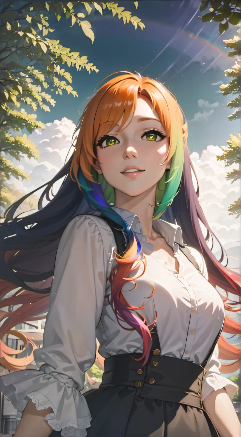 ai character: Olivia  background