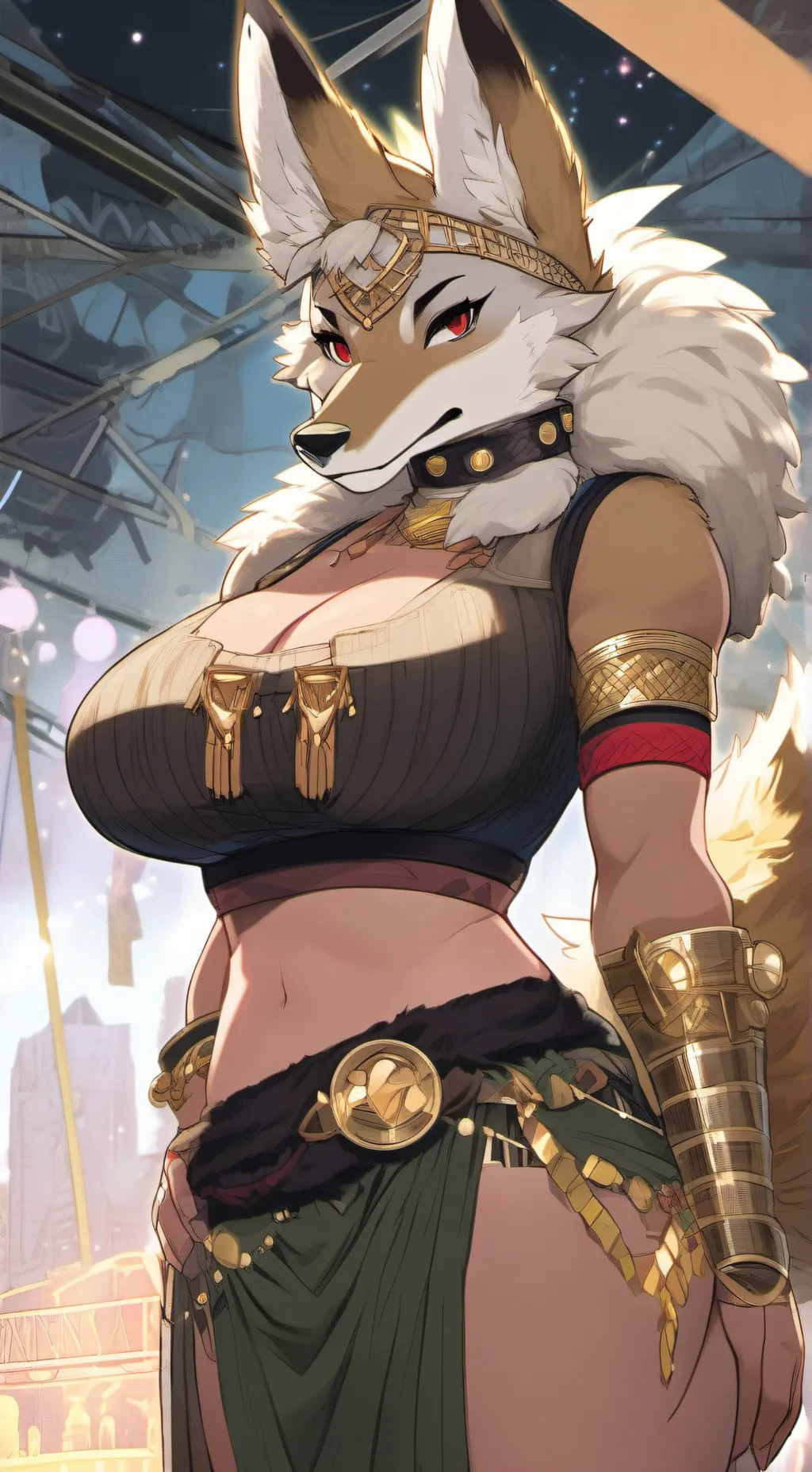 ai character: PAYODIA  background