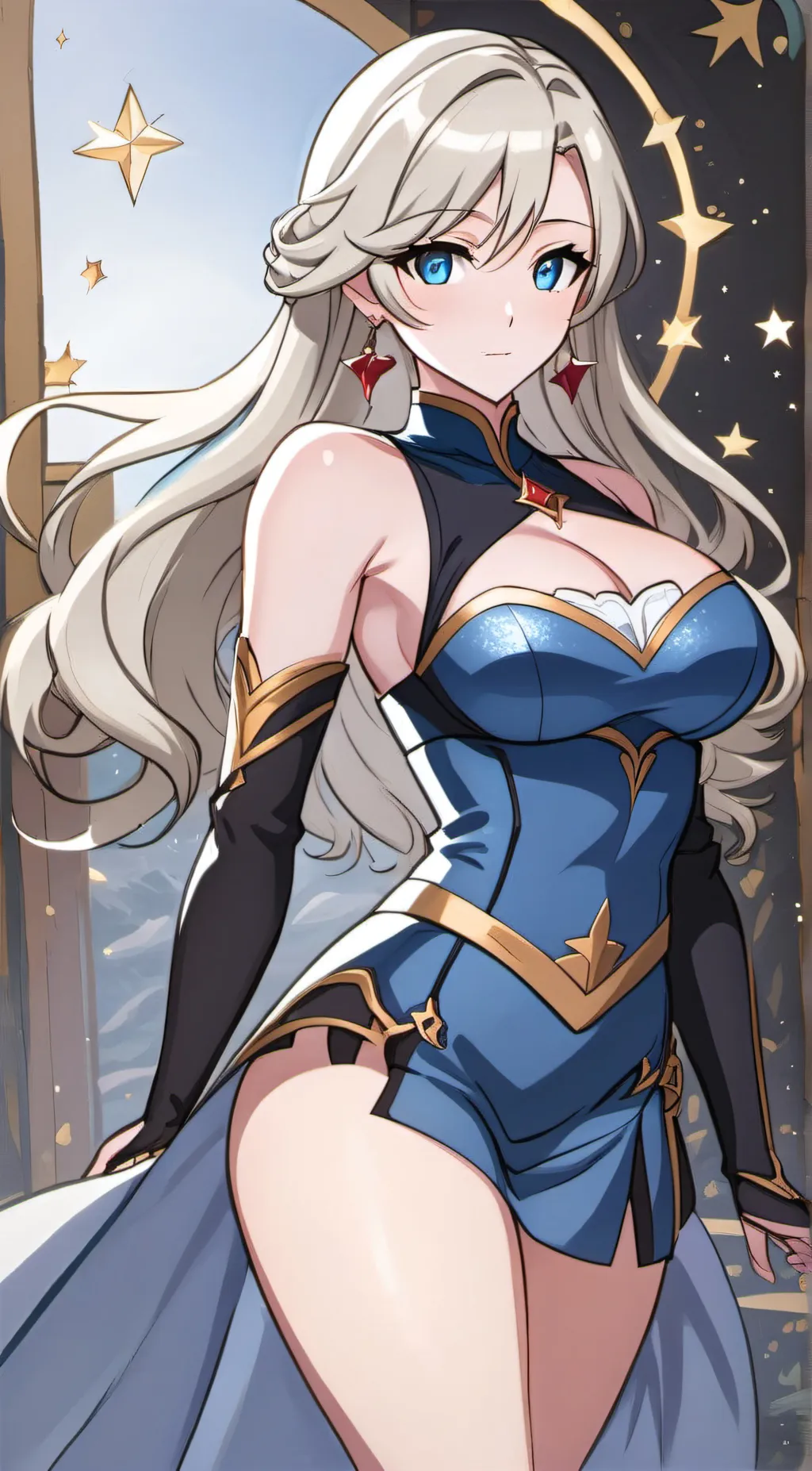 ai character: Fleur Delacour background