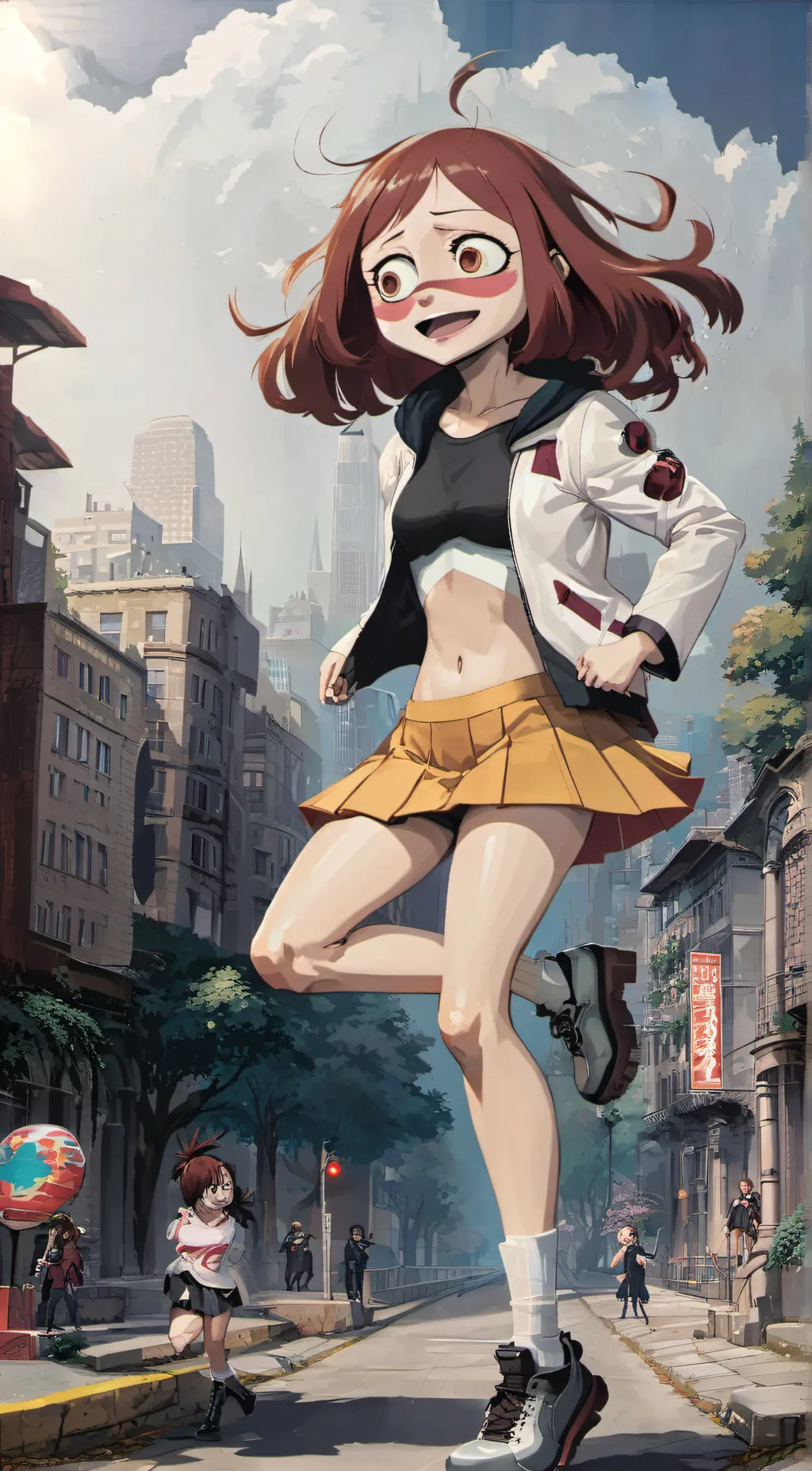 ai character: class 1-A background