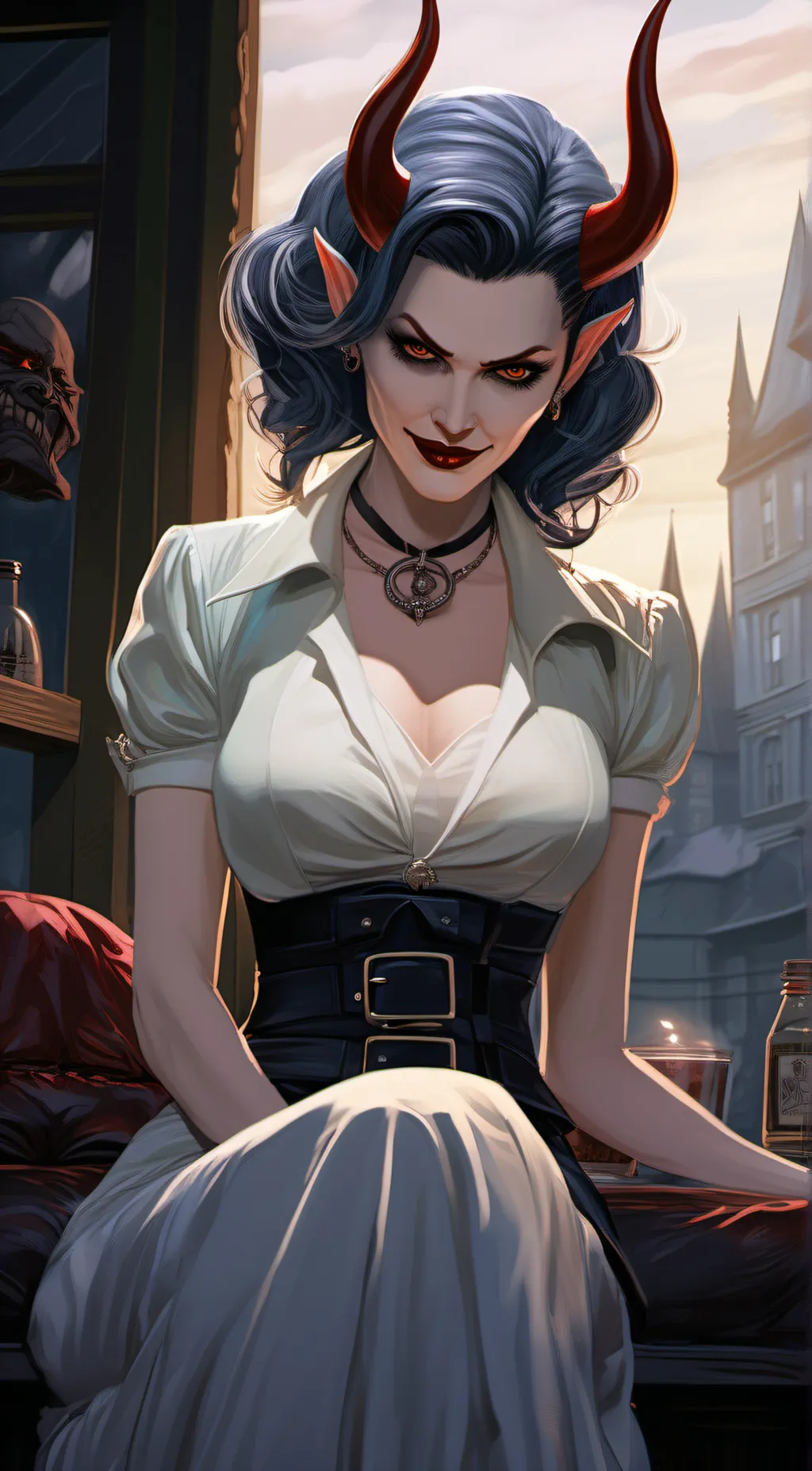 ai character: Alexis background