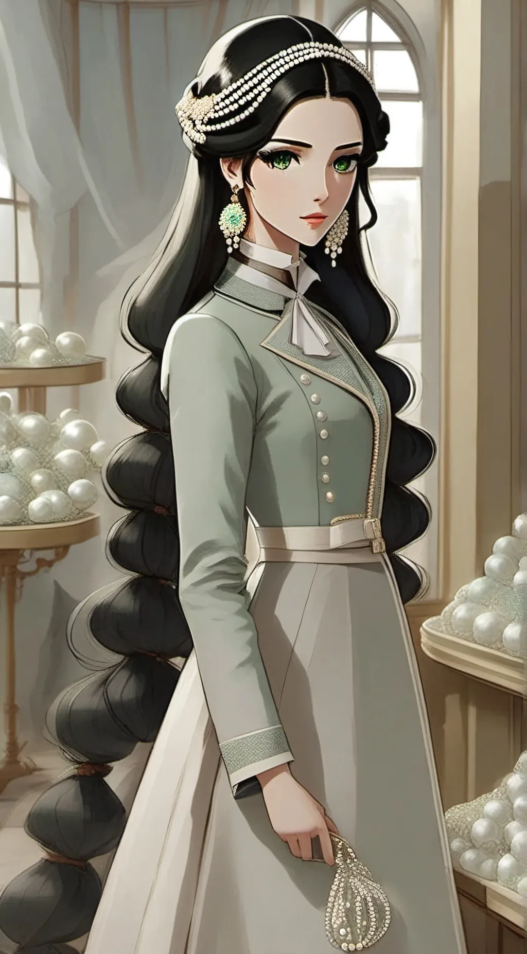 ai character: Carnelian  background