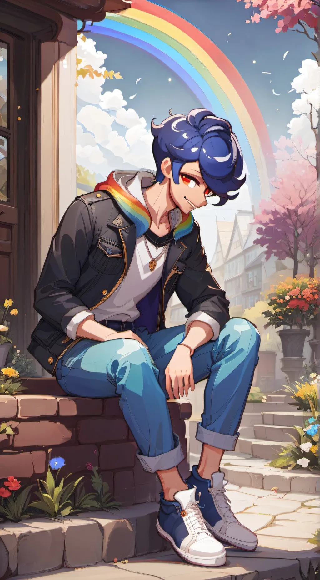 ai character: wally darling background