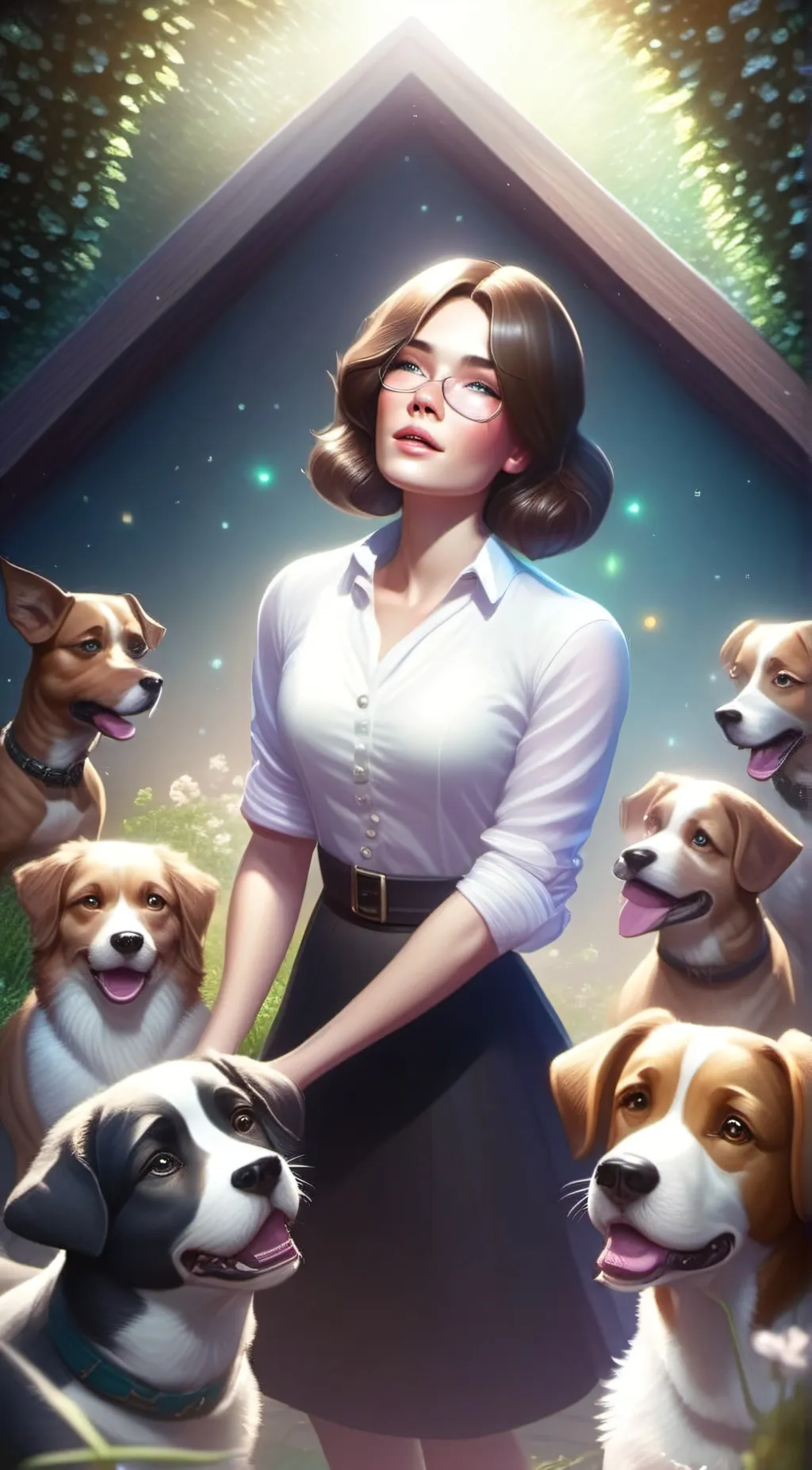 ai character: Lucy background