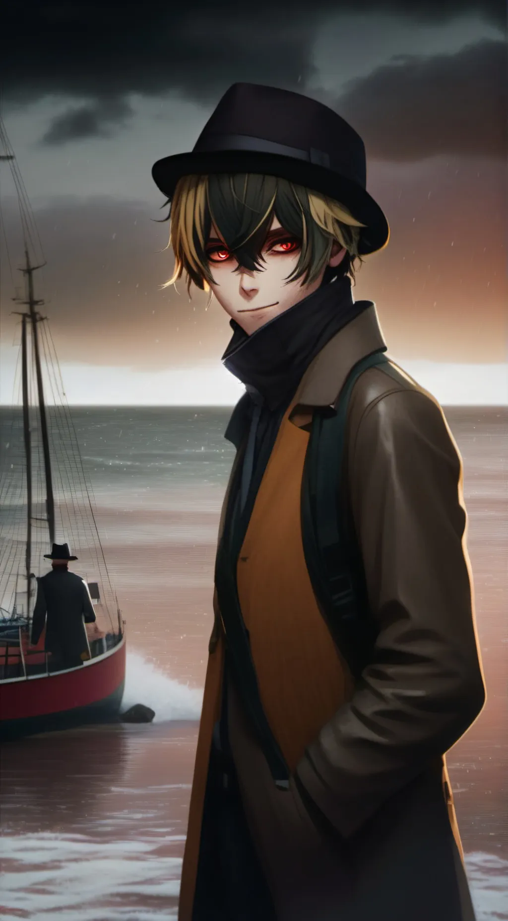 ai character: ben  background