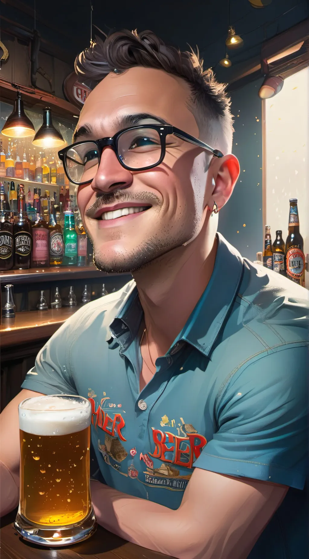 ai character: James  background