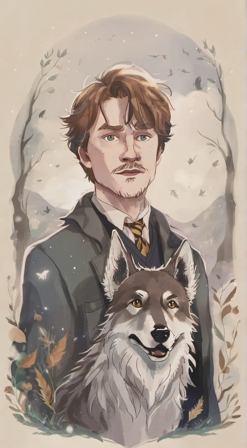 ai character: Remus lupin background