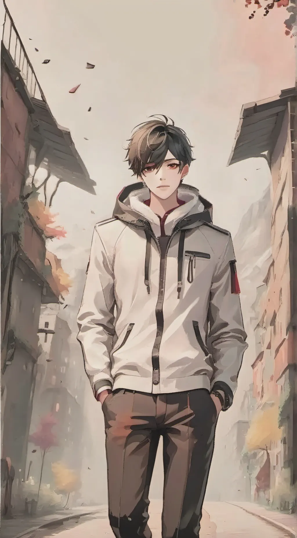 ai character: Gay boy background
