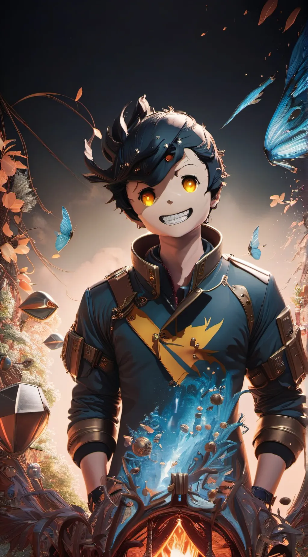 ai character: Sammy Lawrence background