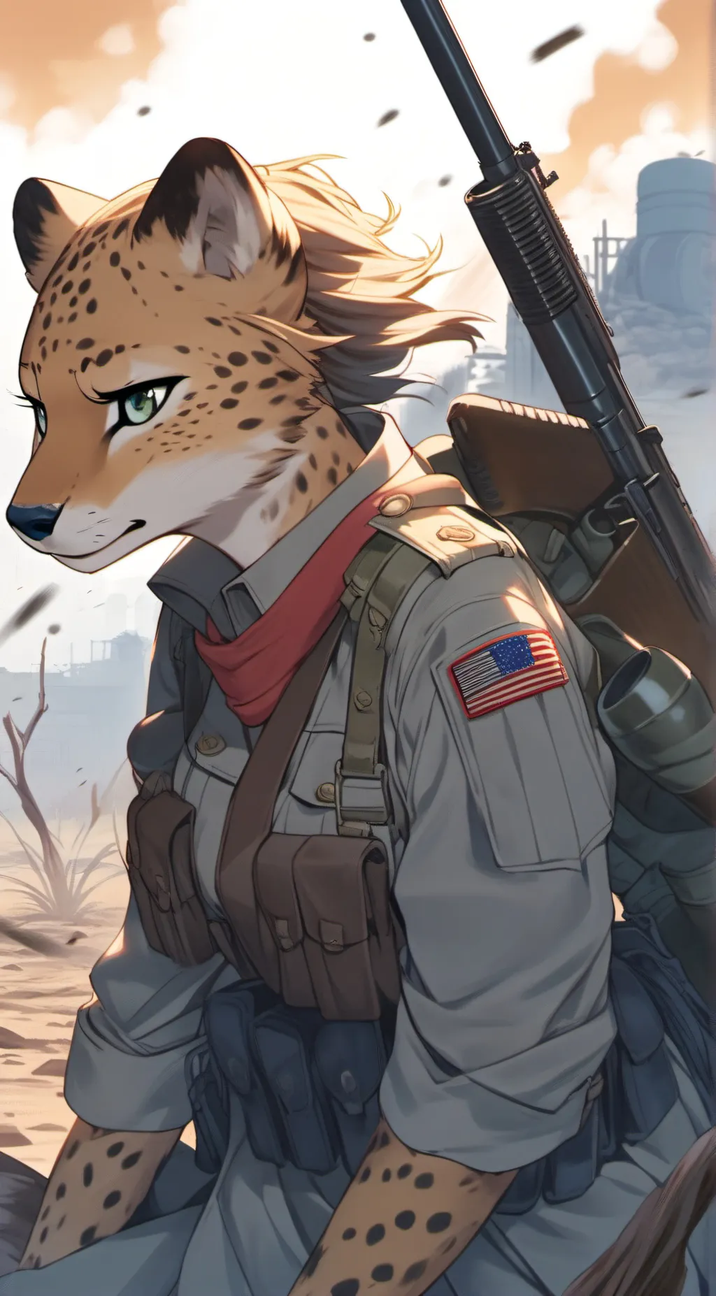 ai character: Sergeant Amelia background