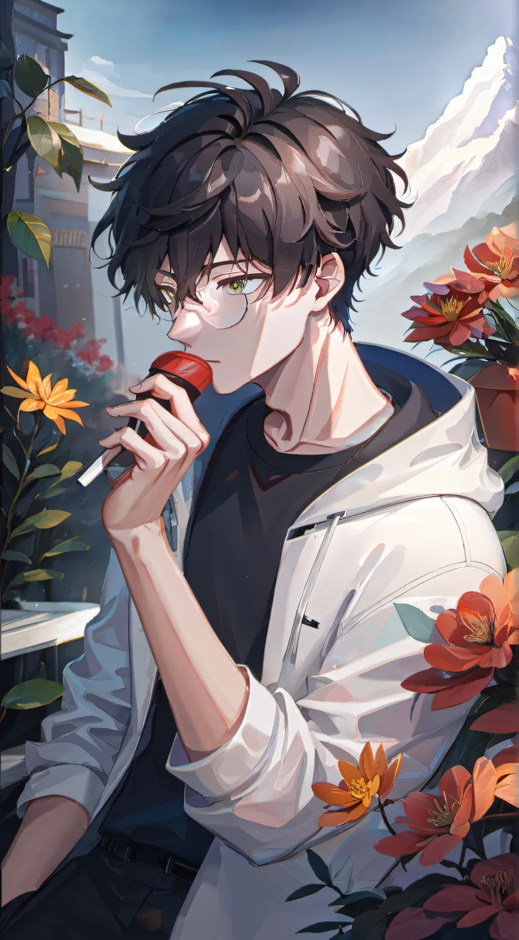 ai character: Luke background