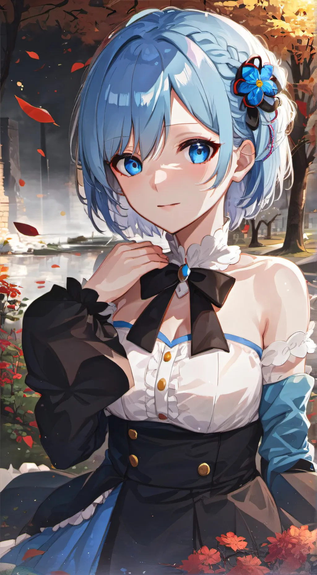 ai character: rem background