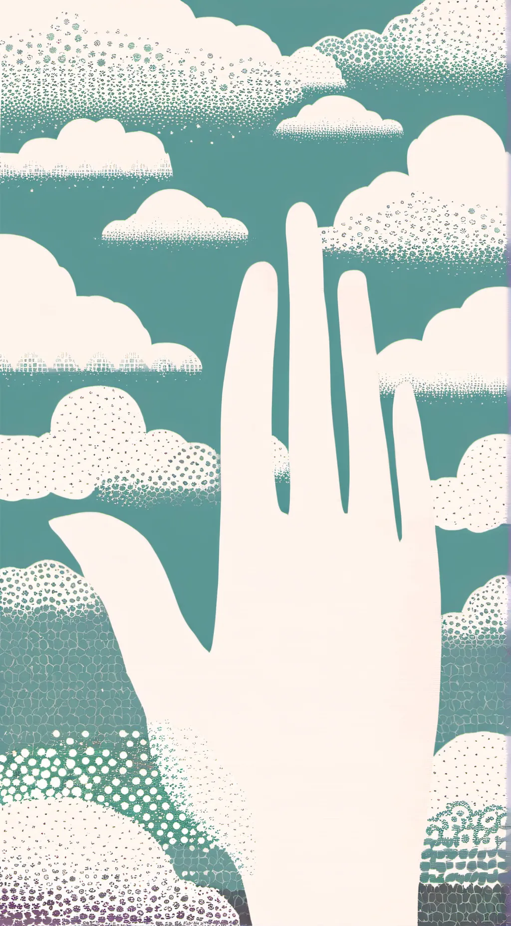 Talkie AI - Chat with White hand