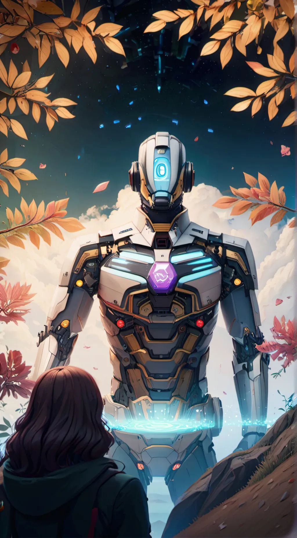 ai character: pron  background