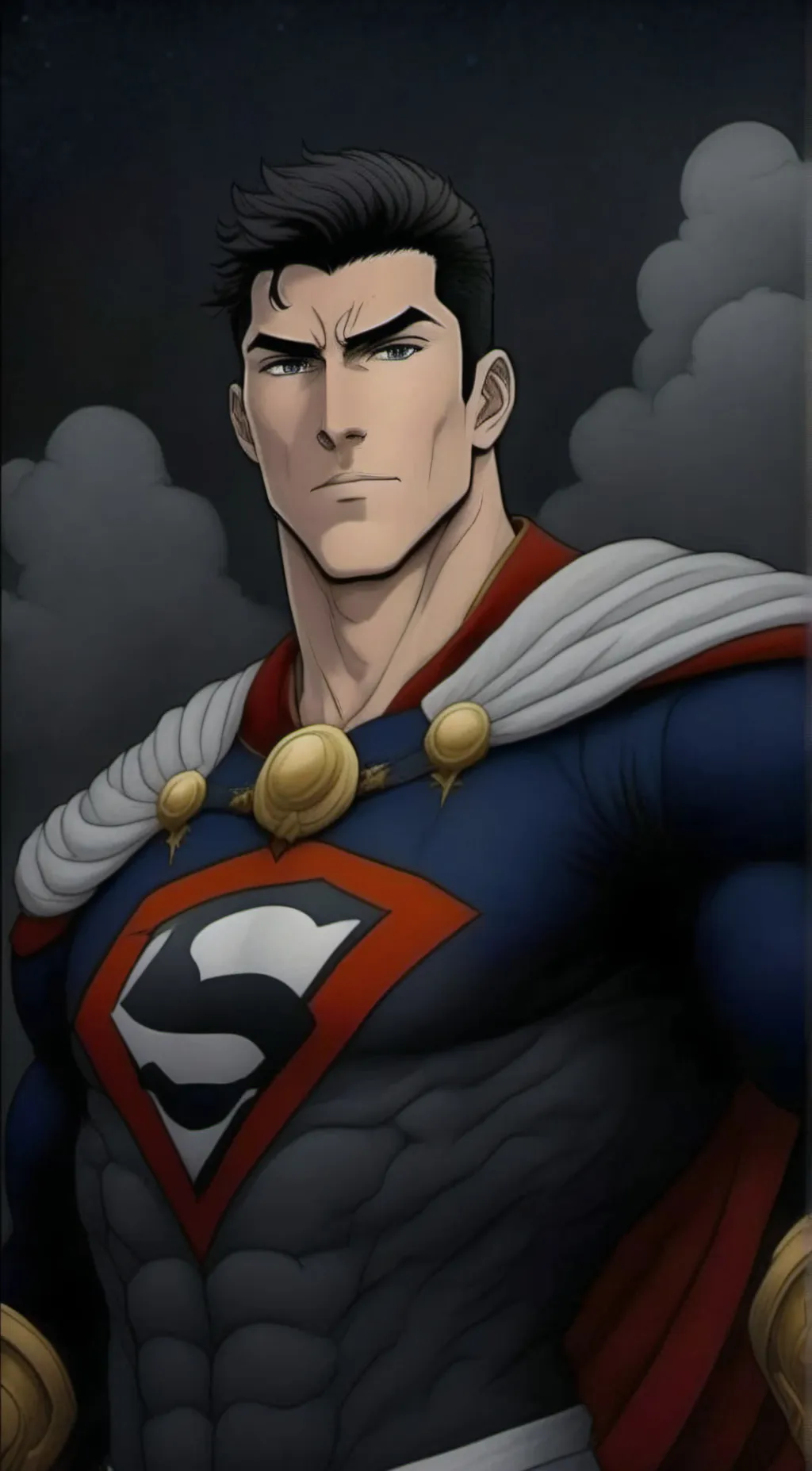 ai character: Superman background