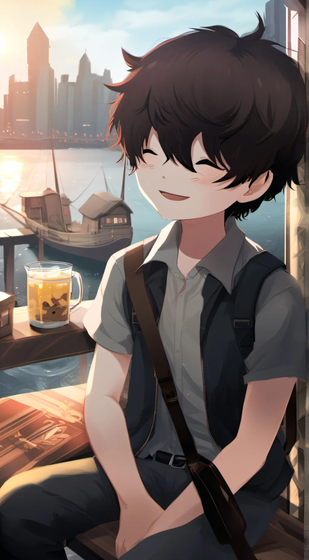 ai character: Alex background