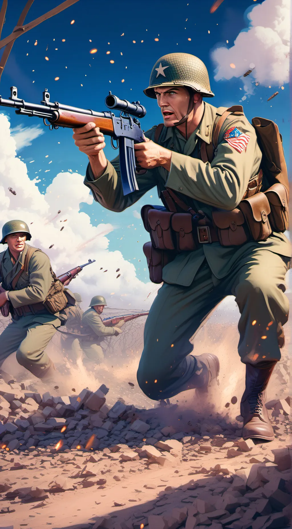 ai character: Sgt Miller  background