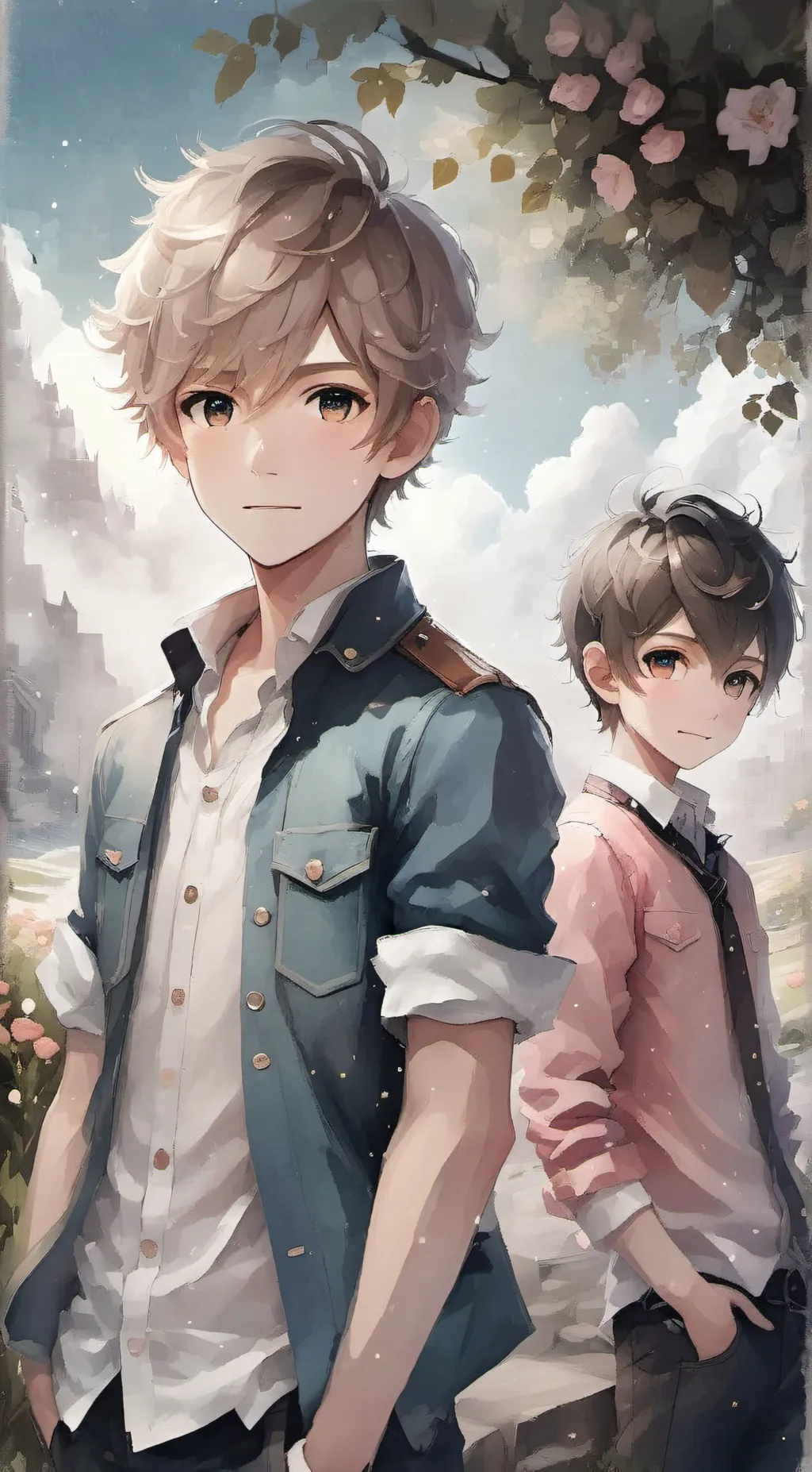 ai character: Leo background