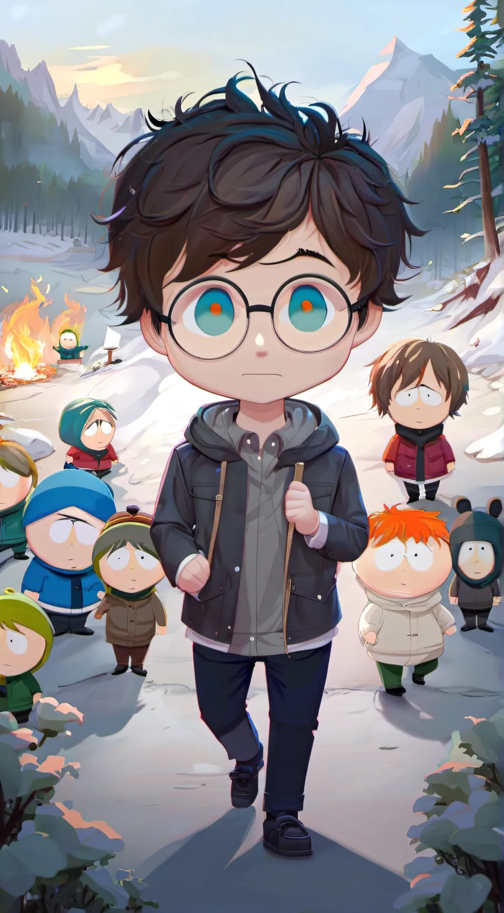 ai character: south park background