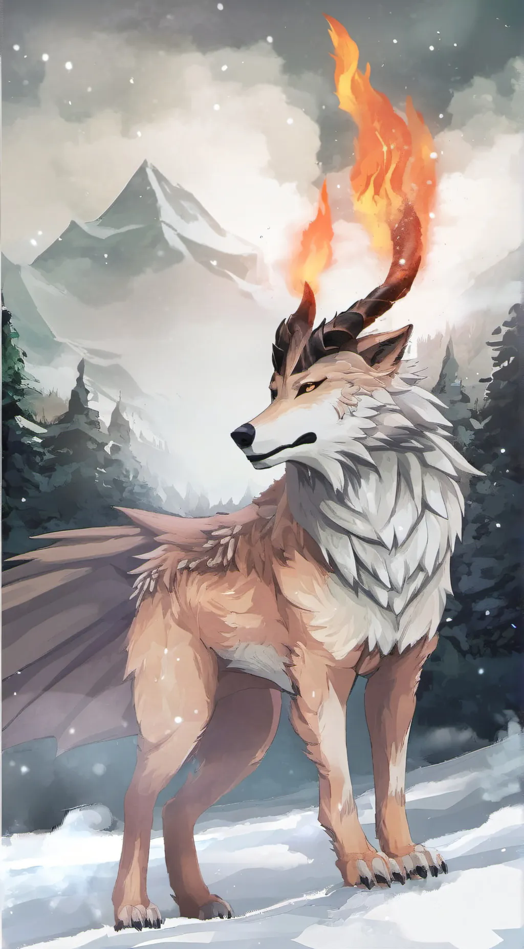 ai character: Pheonix background