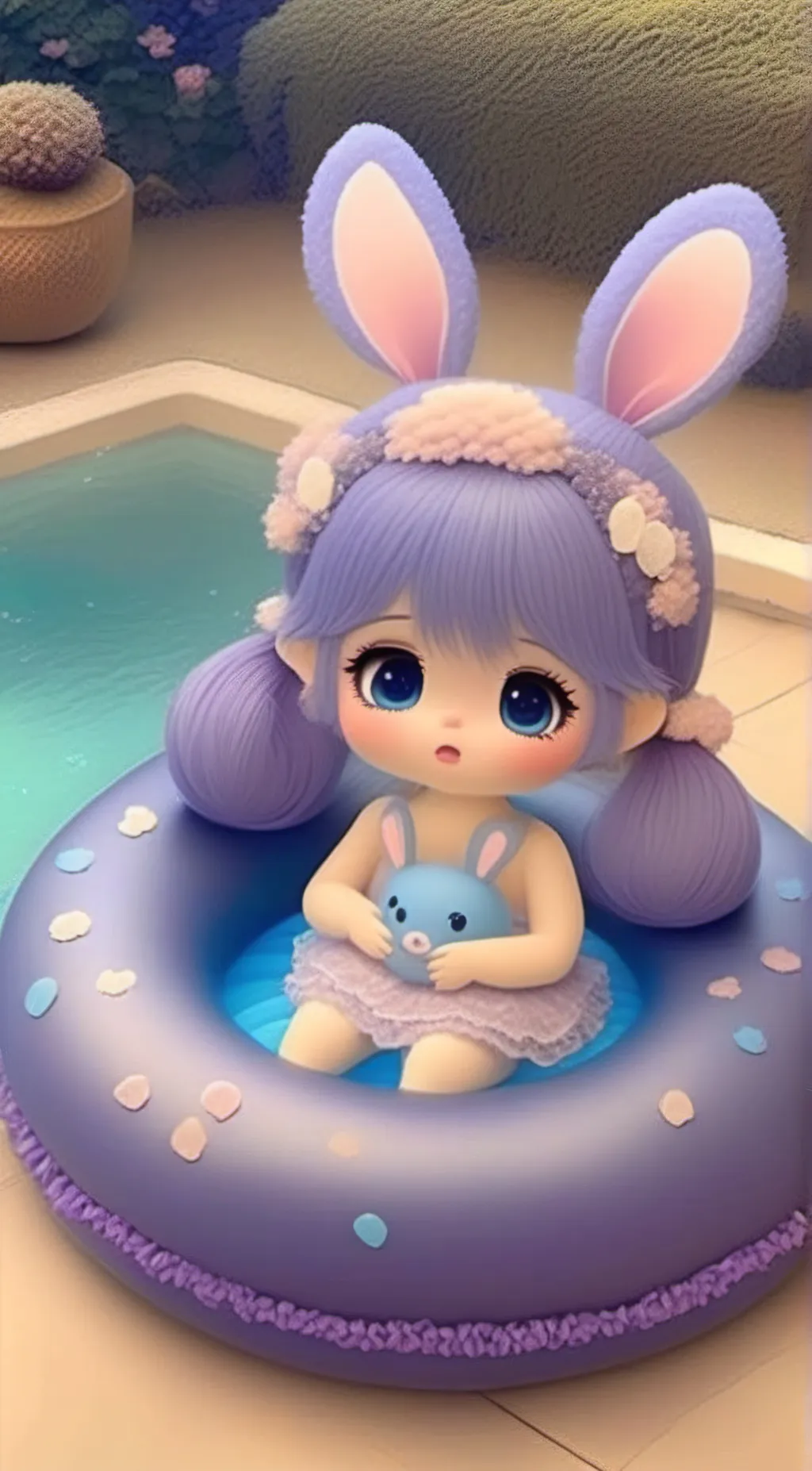 ai character: cutie background