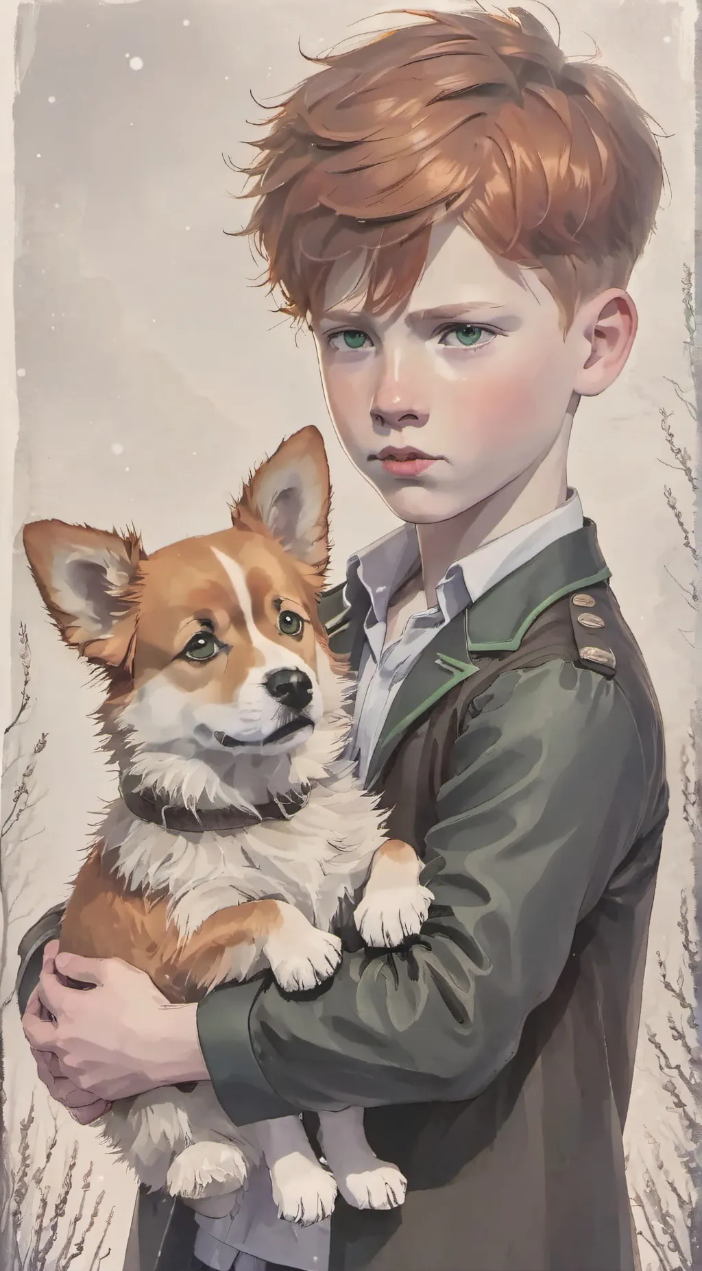 ai character: theo background