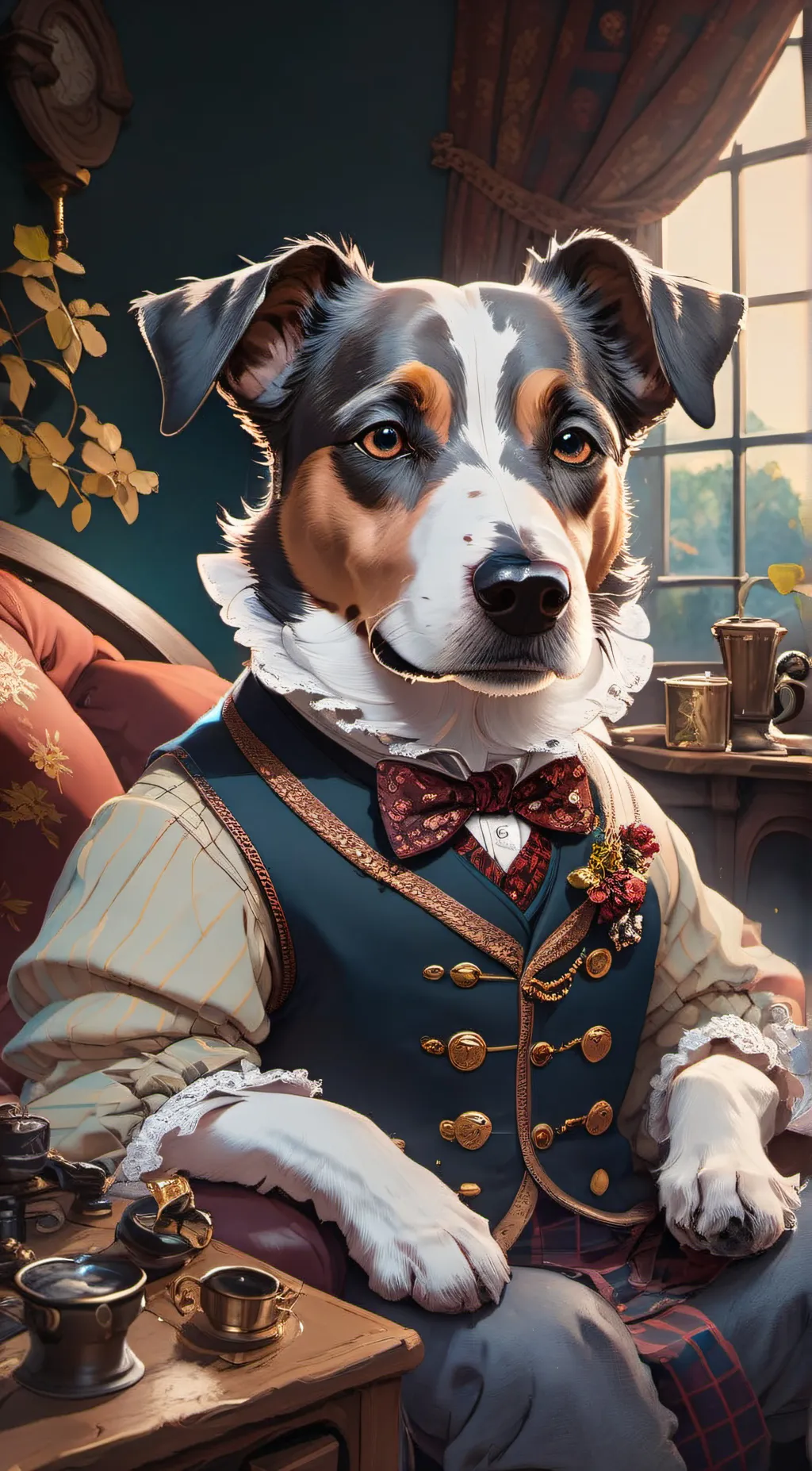 ai character: Lord Snuffles III background