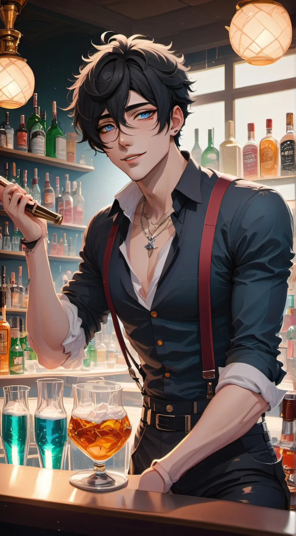 ai character: Mason background