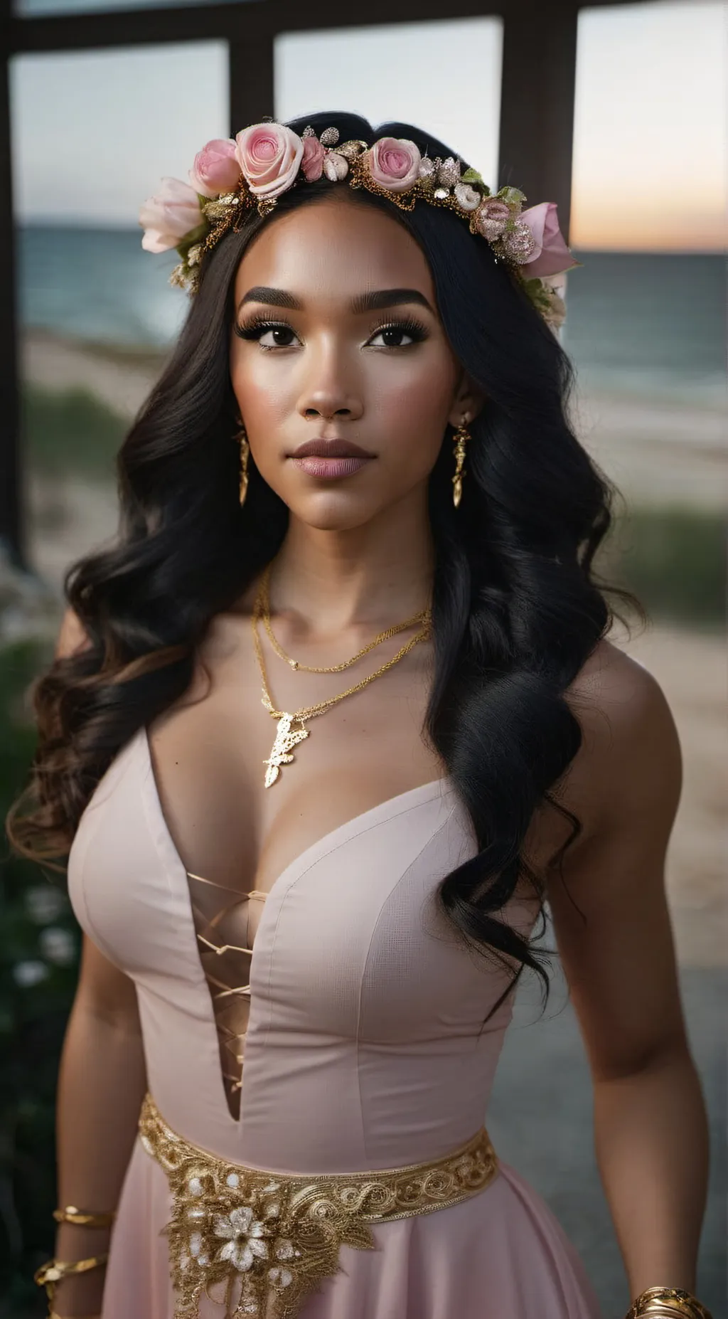 ai character: Aaliyah  background