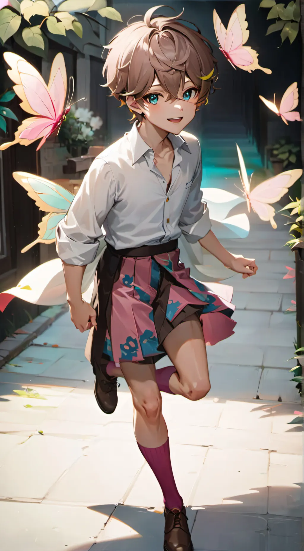 ai character: Keira  background